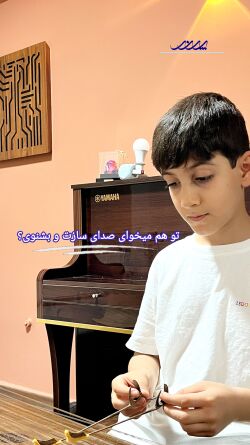تمرین هنرجویان سنتور آموزشگاه موسیقی پرند بابل