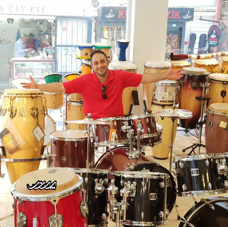 مربی داربوکا کاخن ضرب تمپو آکادمی موسیقی پرند | بابل