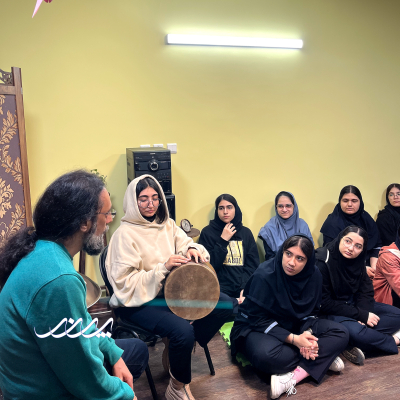 کارگاه سازشناسی آموزشگاه موسیقی پرند بابل 