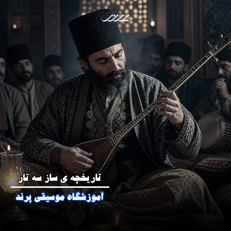 تاریخچه سه تار! آکادمی موسیقی پرند بابل