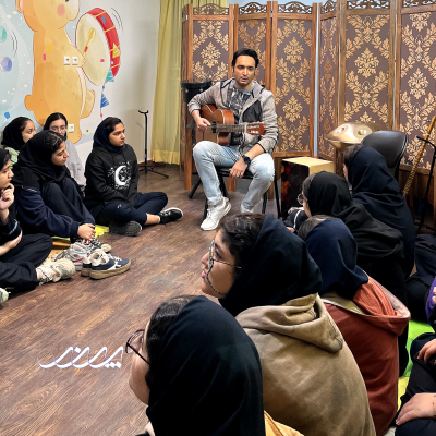 کارگاه سازشناسی آموزشگاه موسیقی پرند بابل 