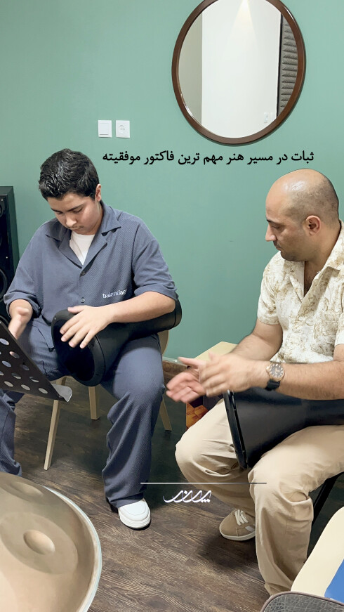 کلاس داربوکا در بابل | آموزشگاه موسیقی پرند